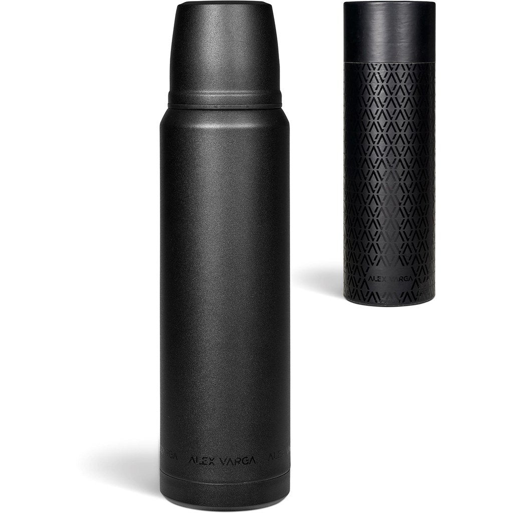 Alex Varga Valhalla Stainless Steel Vacuum Flask – 1 Litre - Unbranded