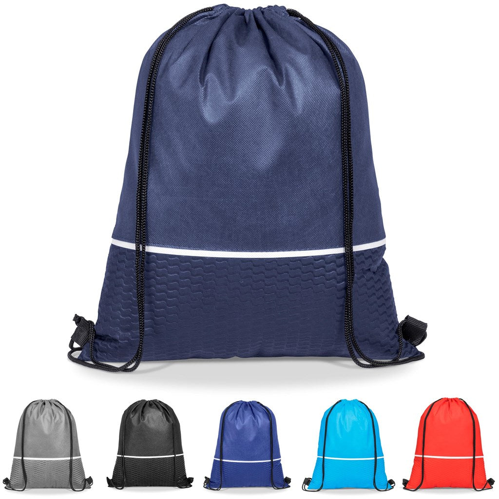 Brighton Non-Woven Drawstring Bag - Unbranded