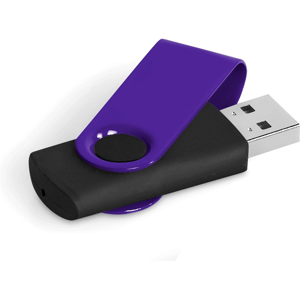 Gyro Black Flash Drive - 4GB - Unbranded