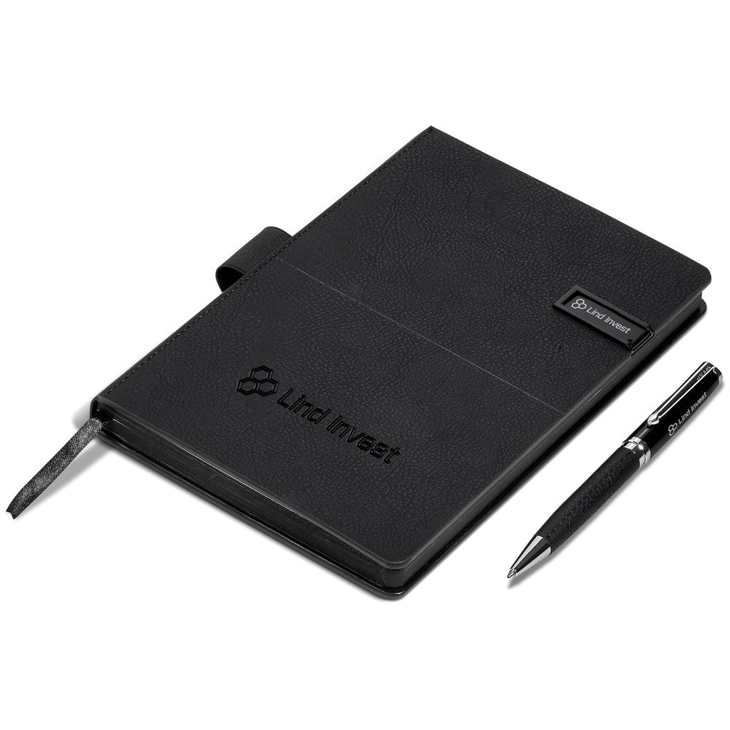 Alex Varga Corinthia Flash Drive Notebook & Pen Set - 32GB - Unbranded