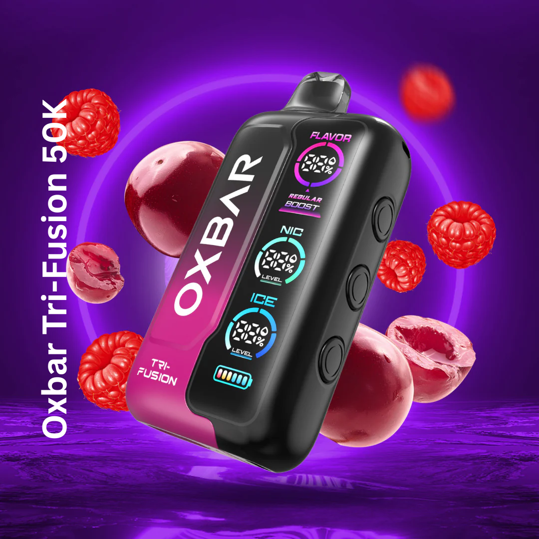 Oxbar Tri-Fusion 50K Cherry Raspberry 5%