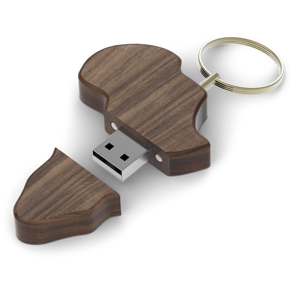 Andy Cartwright Afrique Flash Drive Keyholder - 16GB - Unbranded