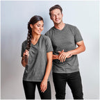 Michigan Melange V-Neck T-Shirt - Unbranded