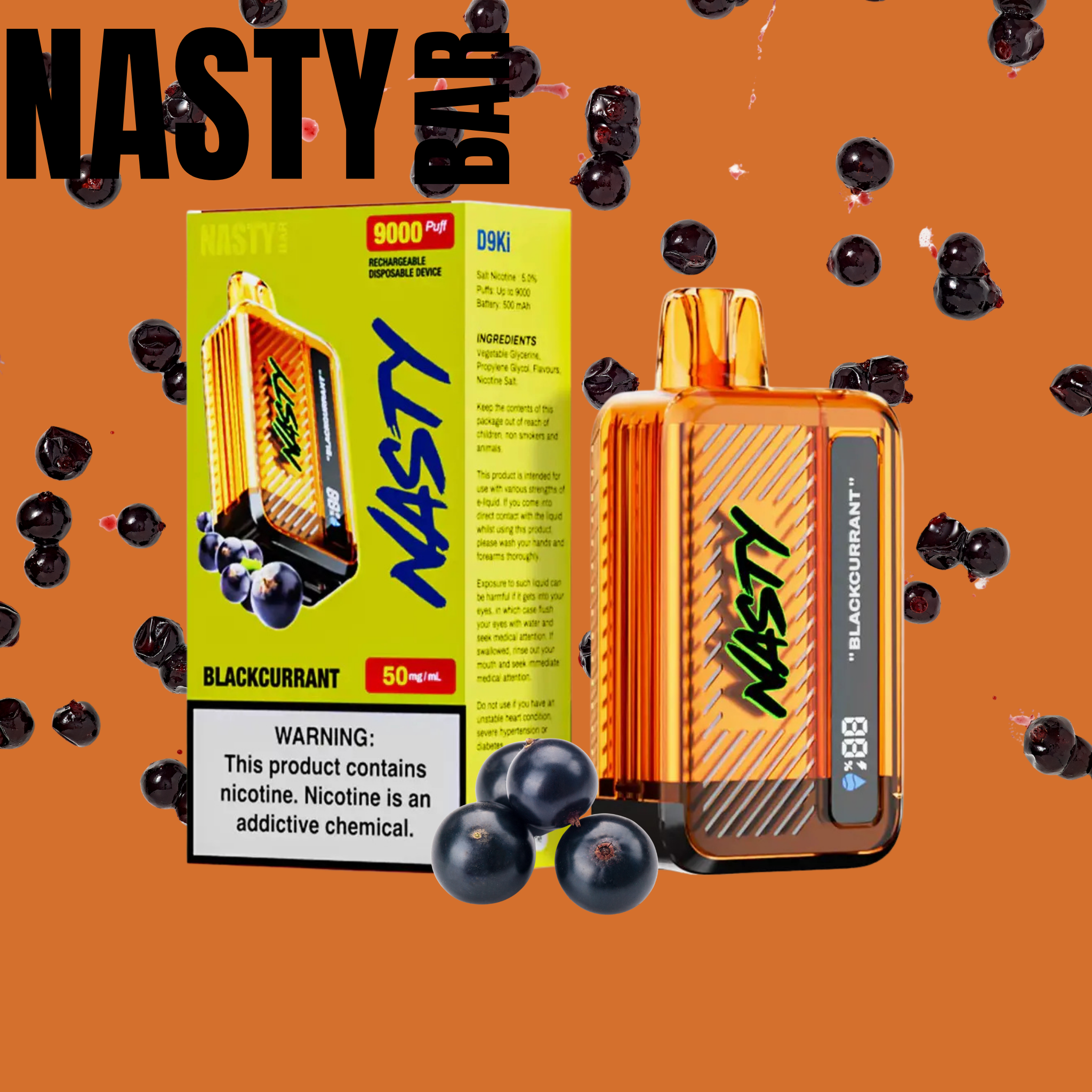 Nasty 9000 – Blackcurrant