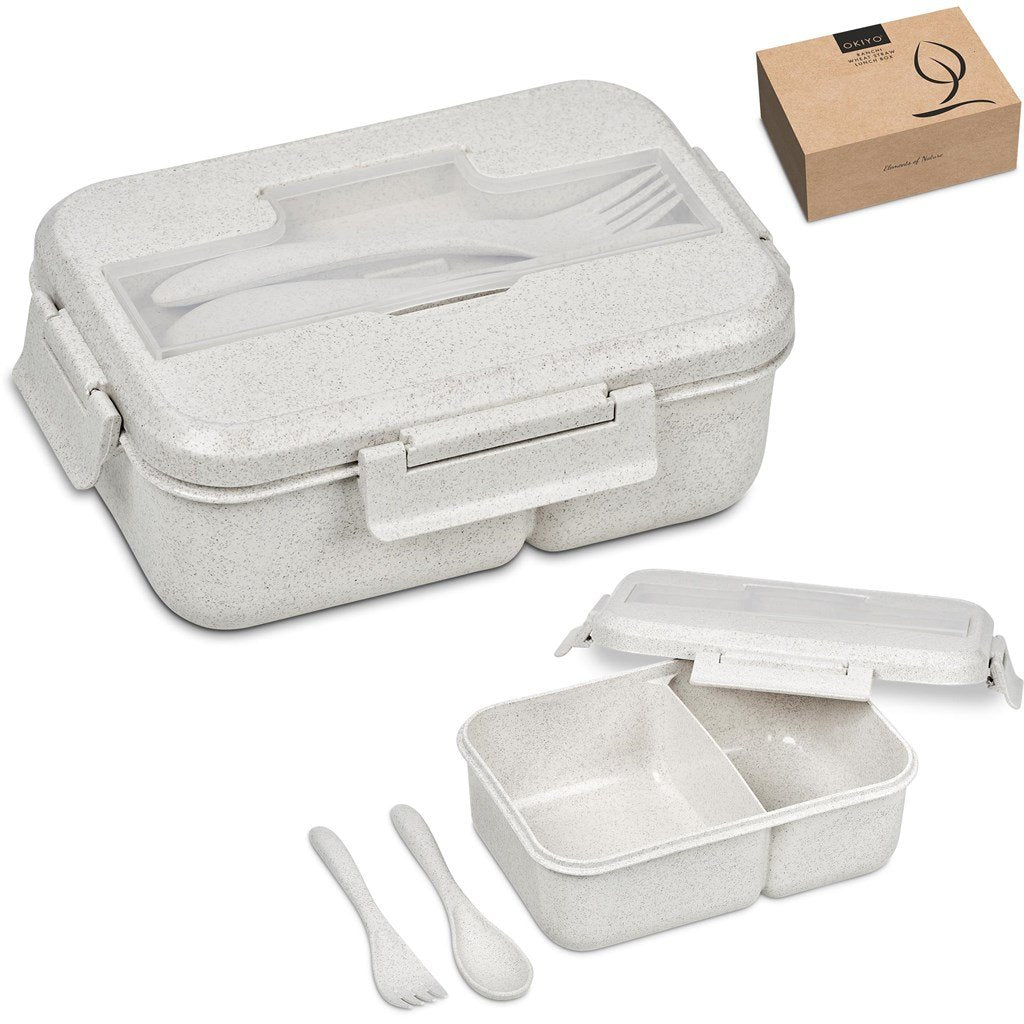 Ranchi Wheat Straw Lunch Box Set - Unbranded