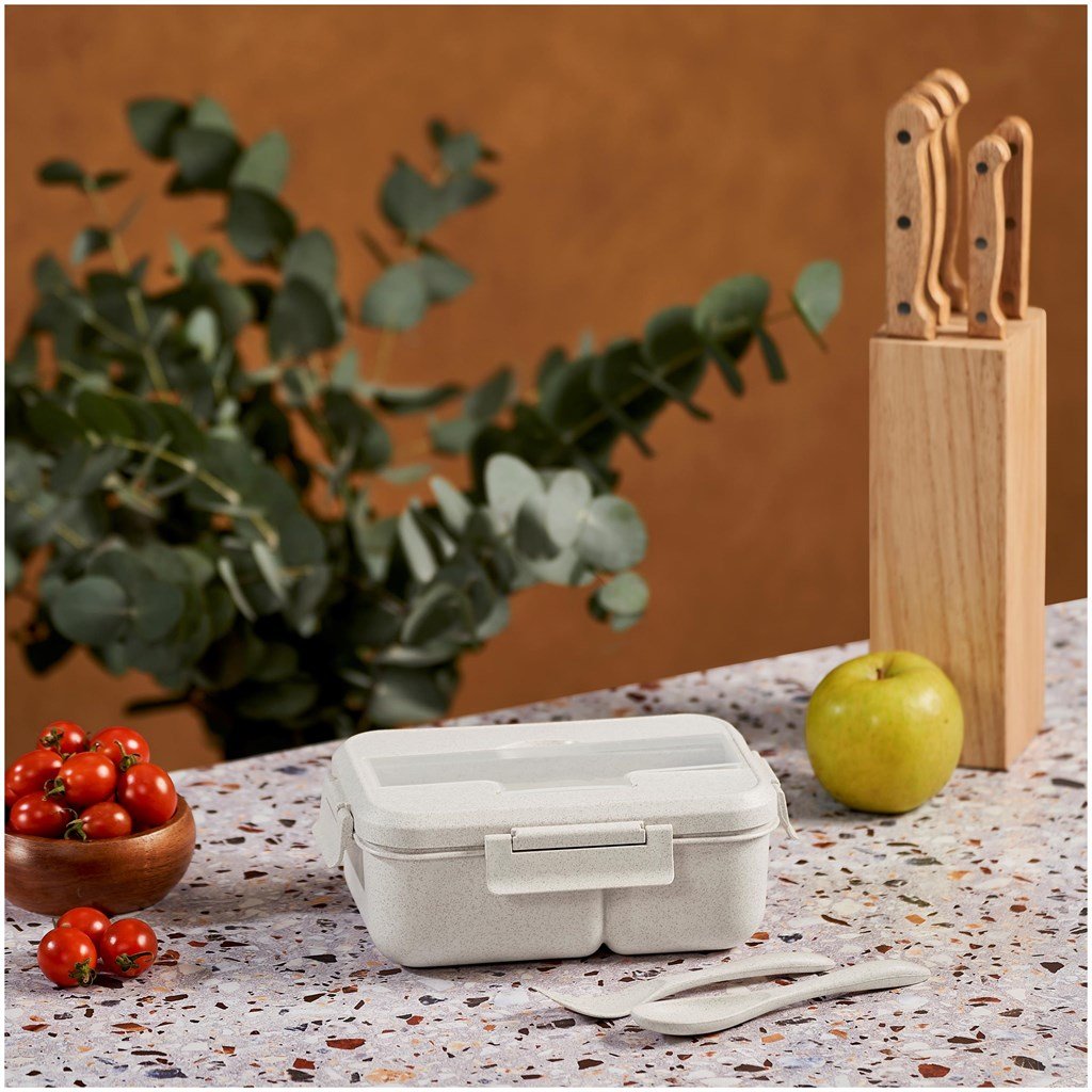Ranchi Wheat Straw Lunch Box Set - Unbranded