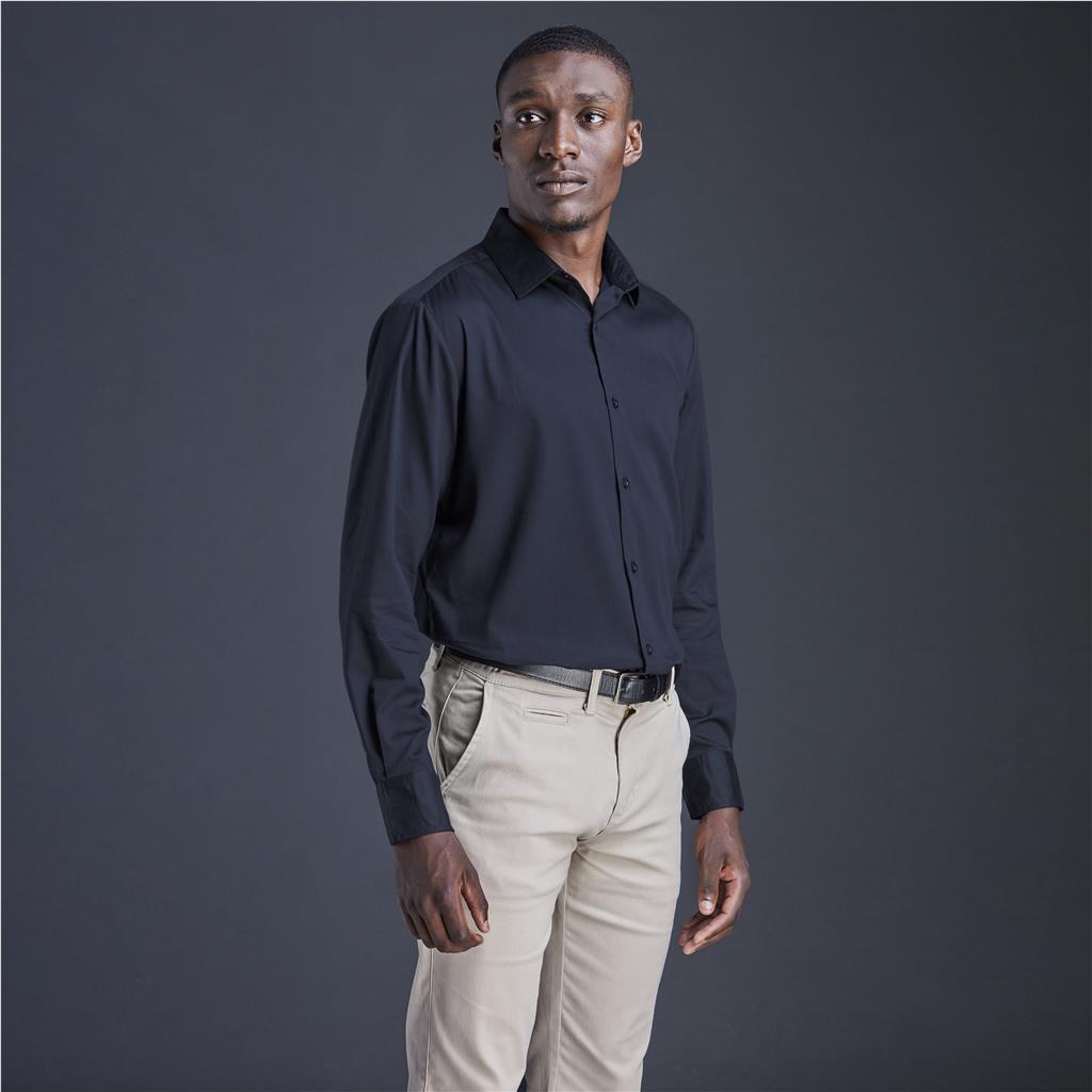 Mens Long Sleeve Alex Varga Opus Stretch Shirt - Unbranded