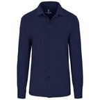 Mens Long Sleeve Alex Varga Cronus Knitted Shirt - Unbranded