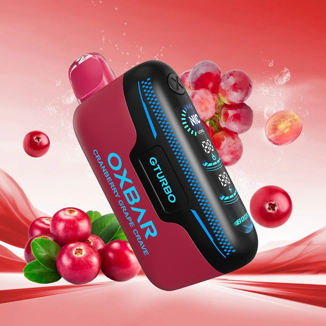 Oxbar Gturbo 36K 5% Cranberry Grape Crave