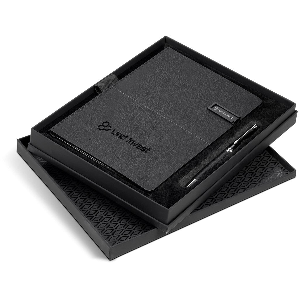 Alex Varga Corinthia Flash Drive Notebook & Pen Set - 32GB - Unbranded