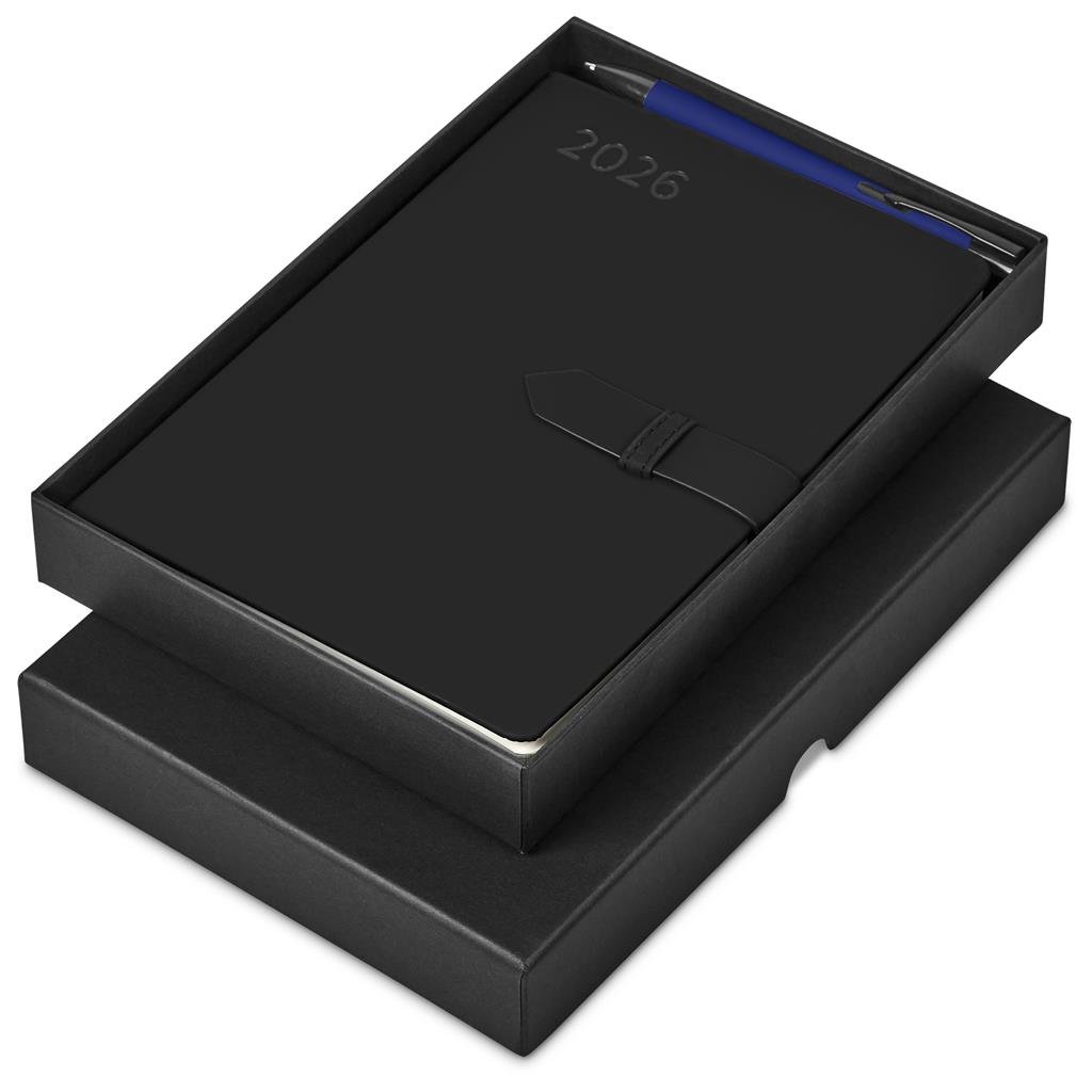 Enterprise A5 2026 Diary & Zeta Pen Set - Unbranded