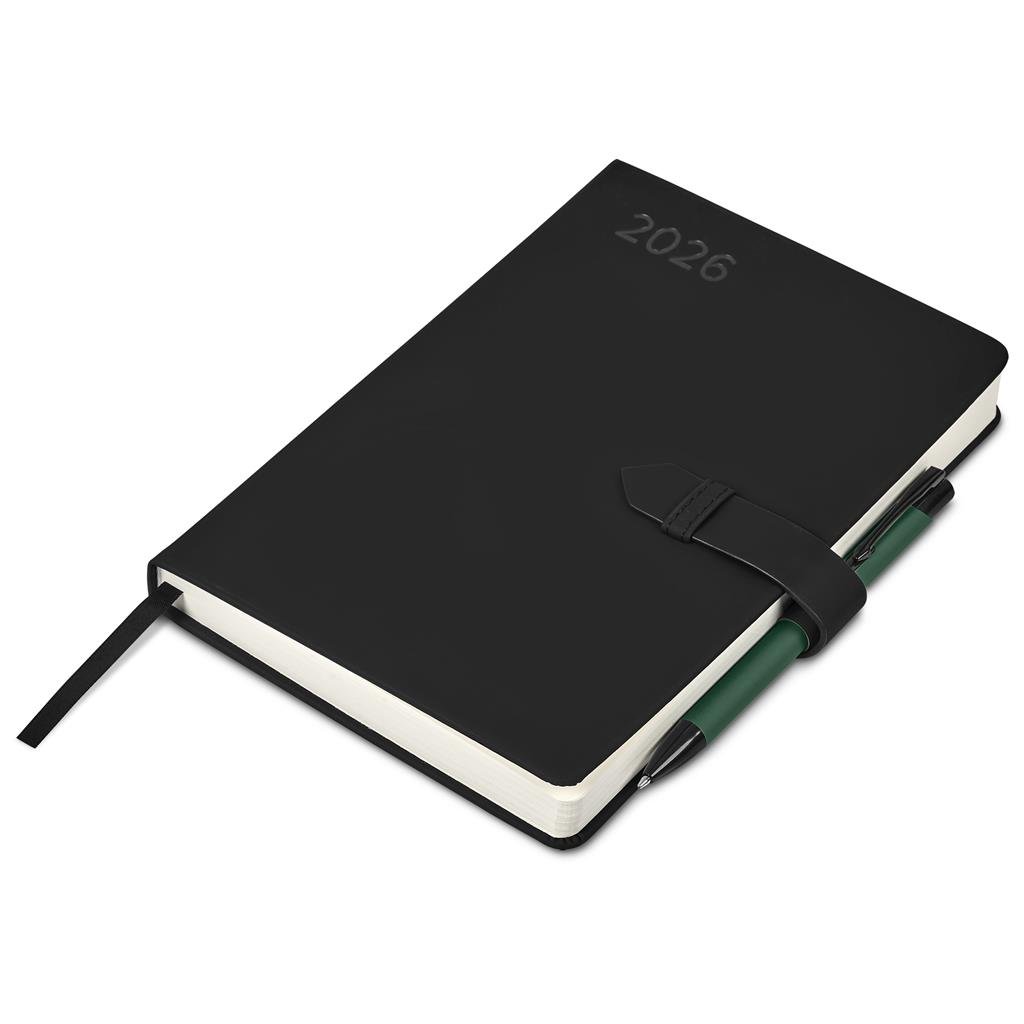 Enterprise A5 2026 Diary & Zeta Pen Set - Unbranded