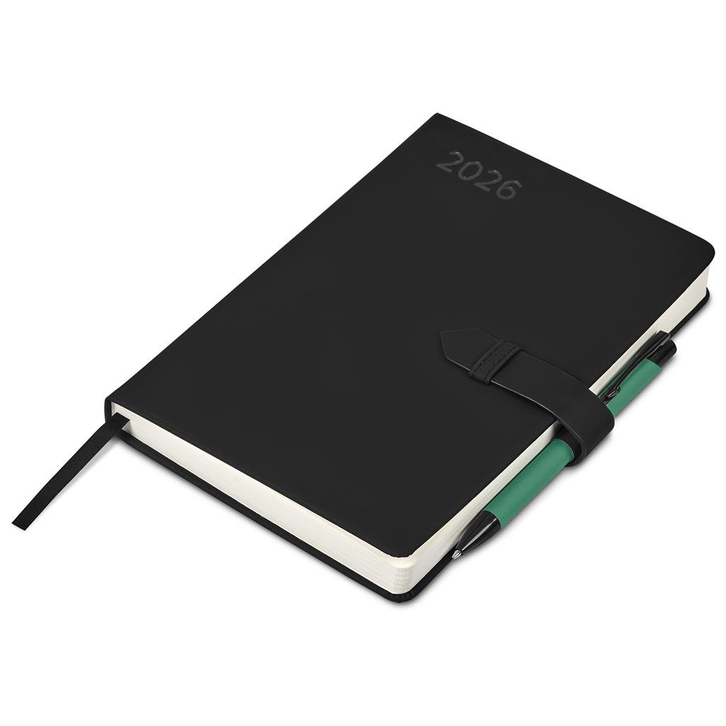 Enterprise A5 2026 Diary & Zeta Pen Set - Unbranded
