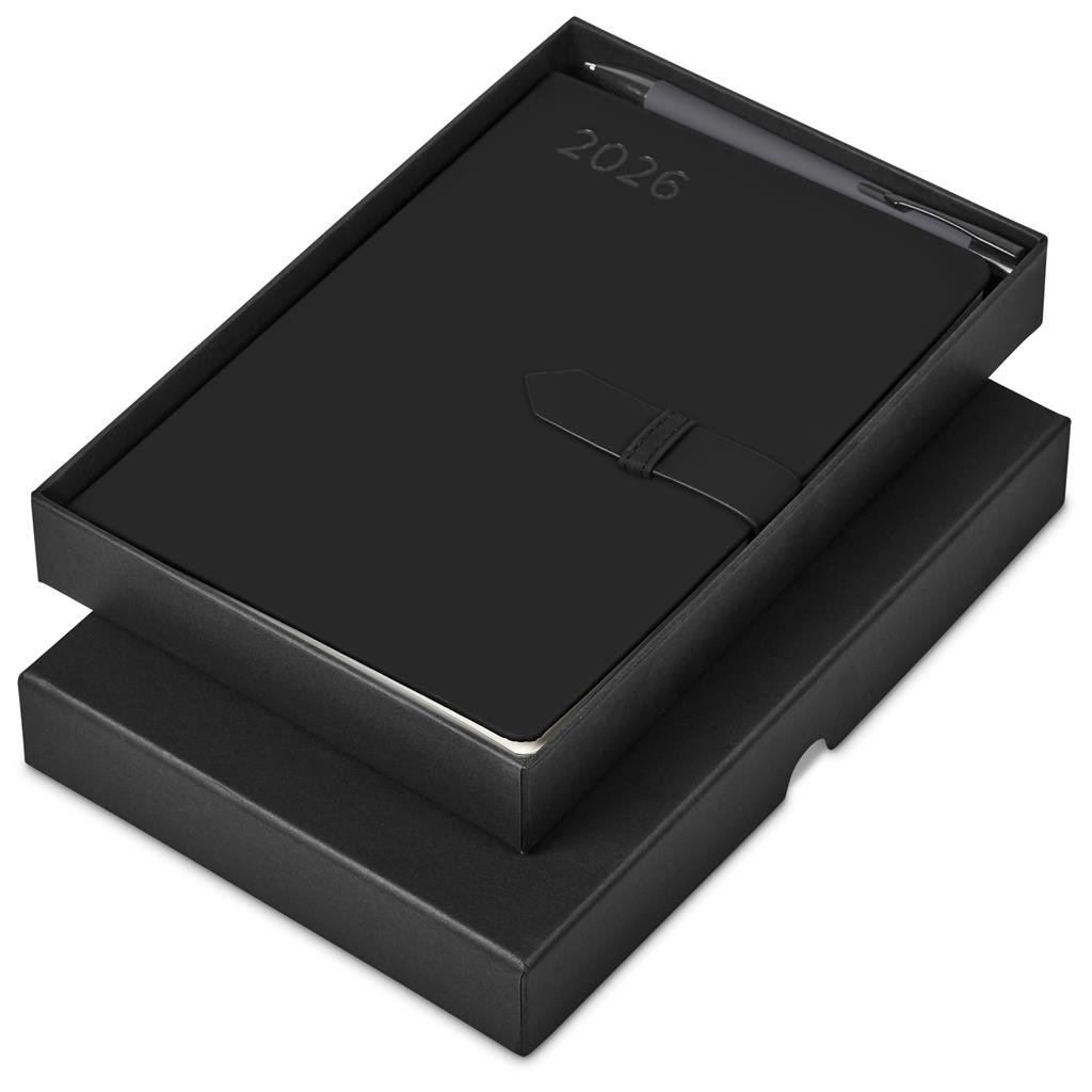 Enterprise A5 2026 Diary & Zeta Pen Set - Unbranded