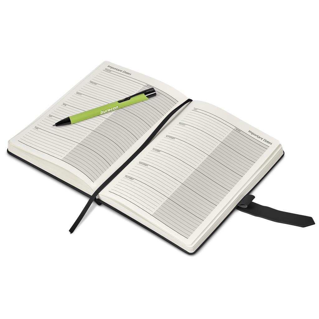 Enterprise A5 2026 Diary & Zeta Pen Set - Unbranded