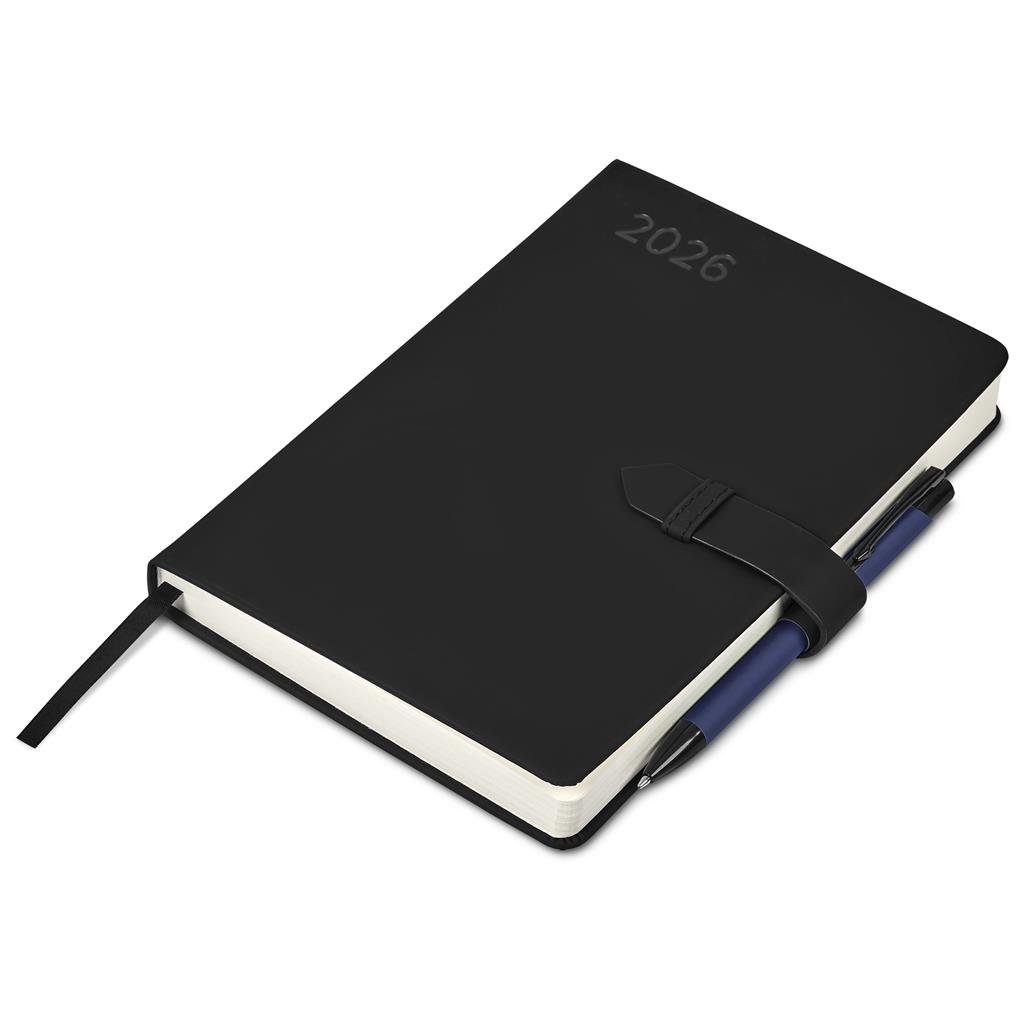 Enterprise A5 2026 Diary & Zeta Pen Set - Unbranded