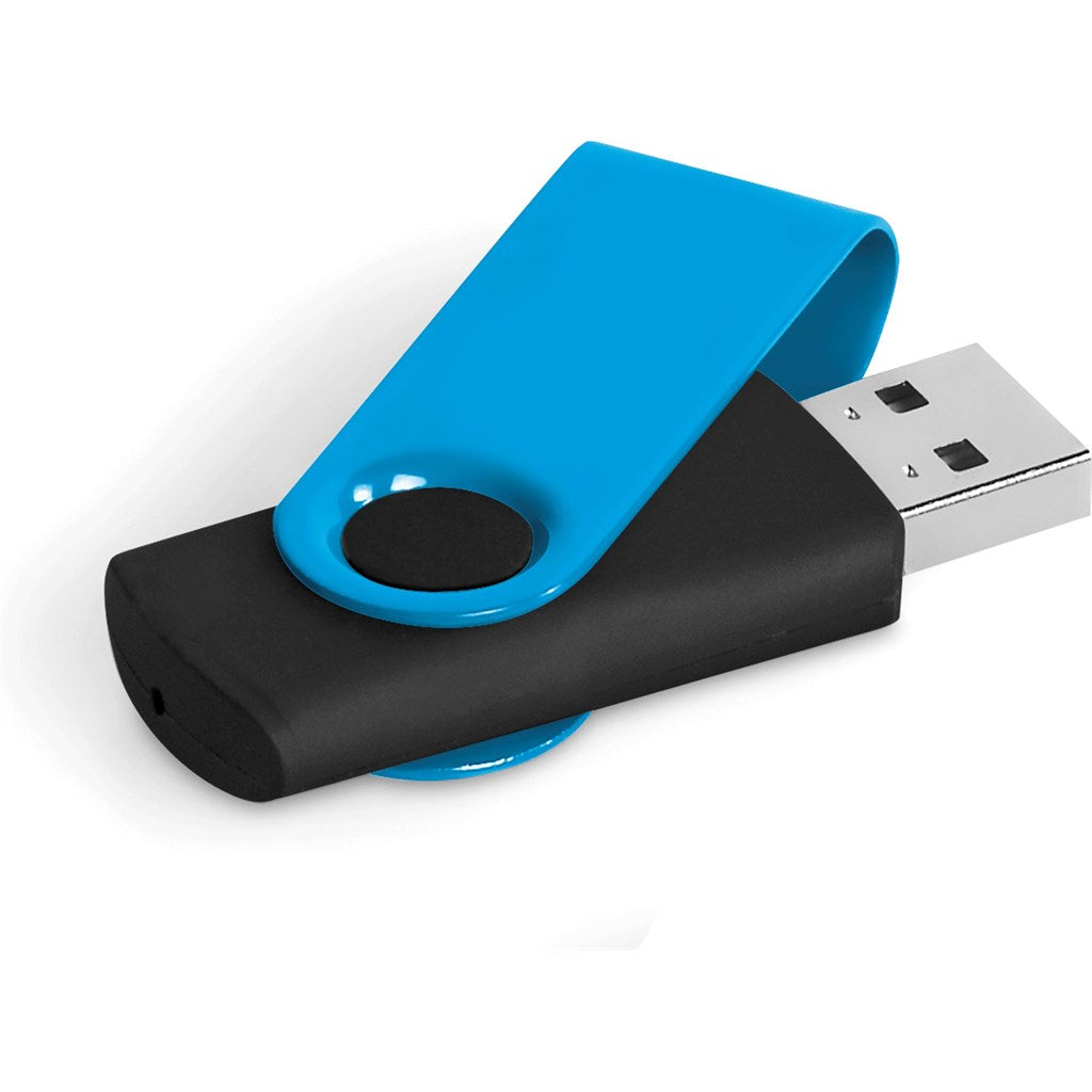 Gyro Black Flash Drive - 4GB - Unbranded