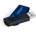 Gyro Black Flash Drive - 4GB - Unbranded