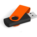 Gyro Black Flash Drive - 4GB - Unbranded