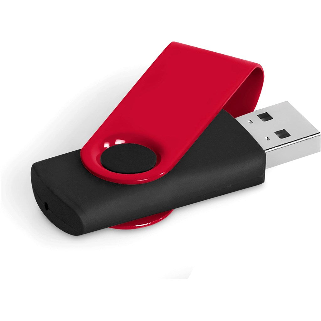 Gyro Black Flash Drive - 4GB - Unbranded