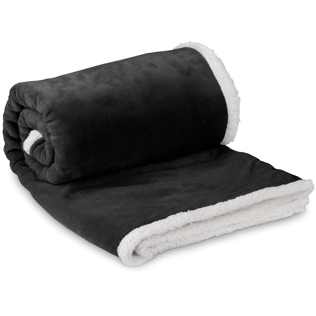Basic Mckinley Sherpa Fleece Blanket - Unbranded