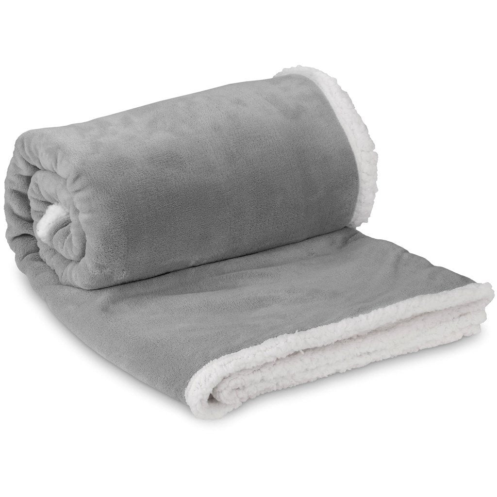 Basic Mckinley Sherpa Fleece Blanket - Unbranded