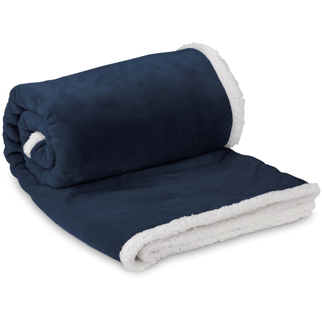 Basic Mckinley Sherpa Fleece Blanket - Unbranded