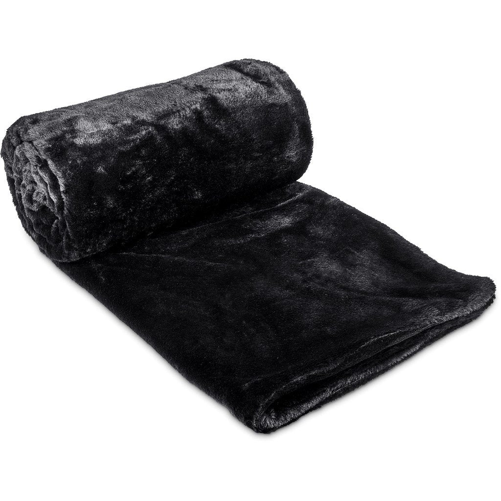 Alex Varga Palazzo Faux Fur Fleece Blanket - Unbranded