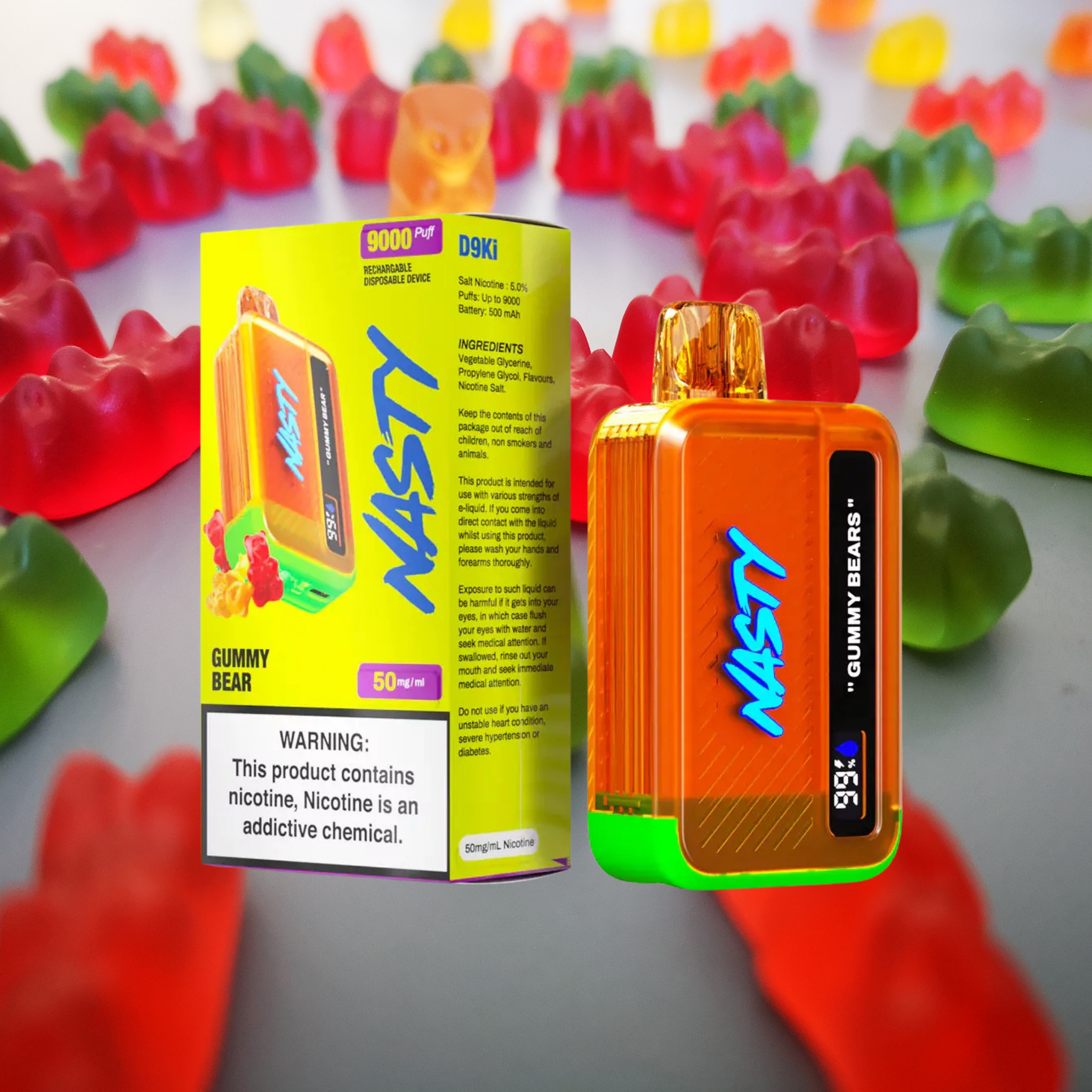 Nasty 9000 – Gummy Bear