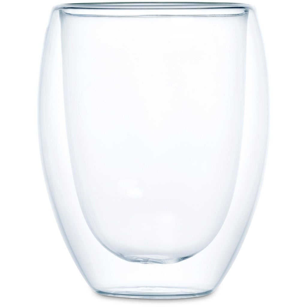 Lorenzo Glass Double-Wall Cup - 350ml - Unbranded