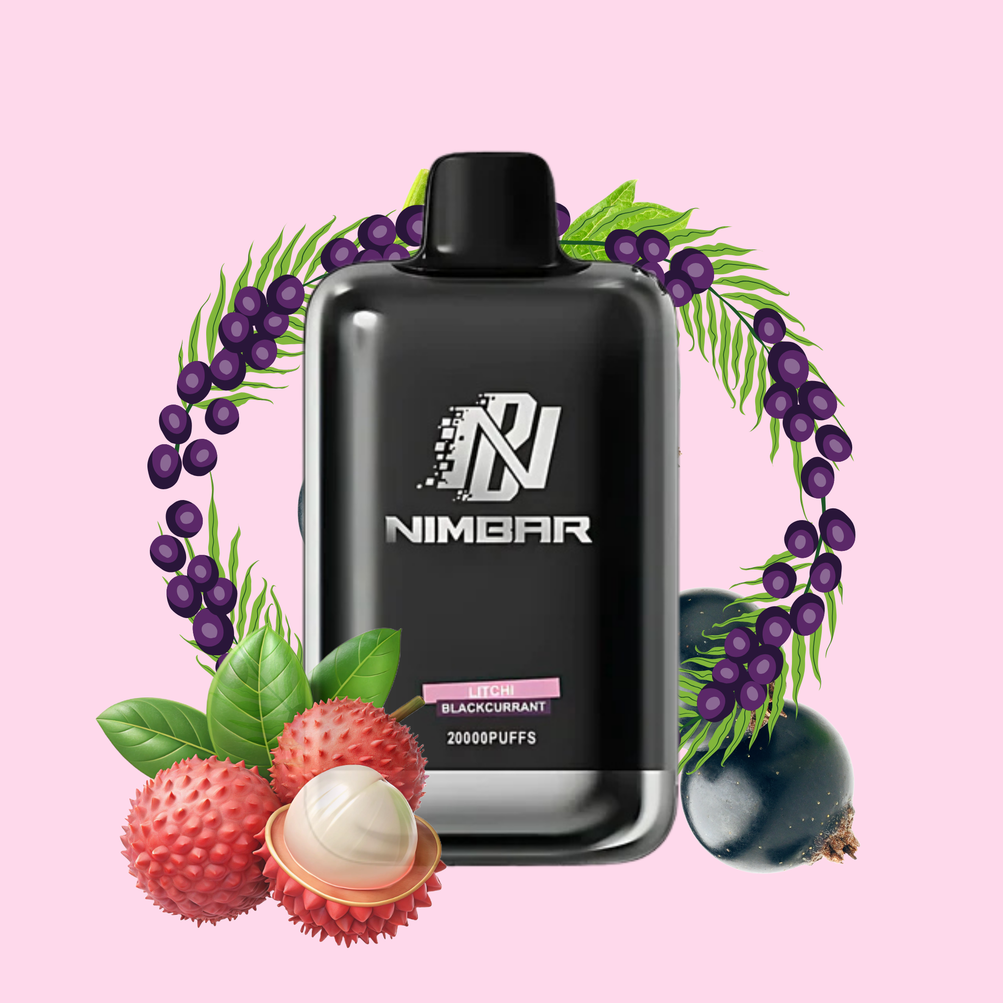 Nimbar 20K -  Litchi Blackcurrant