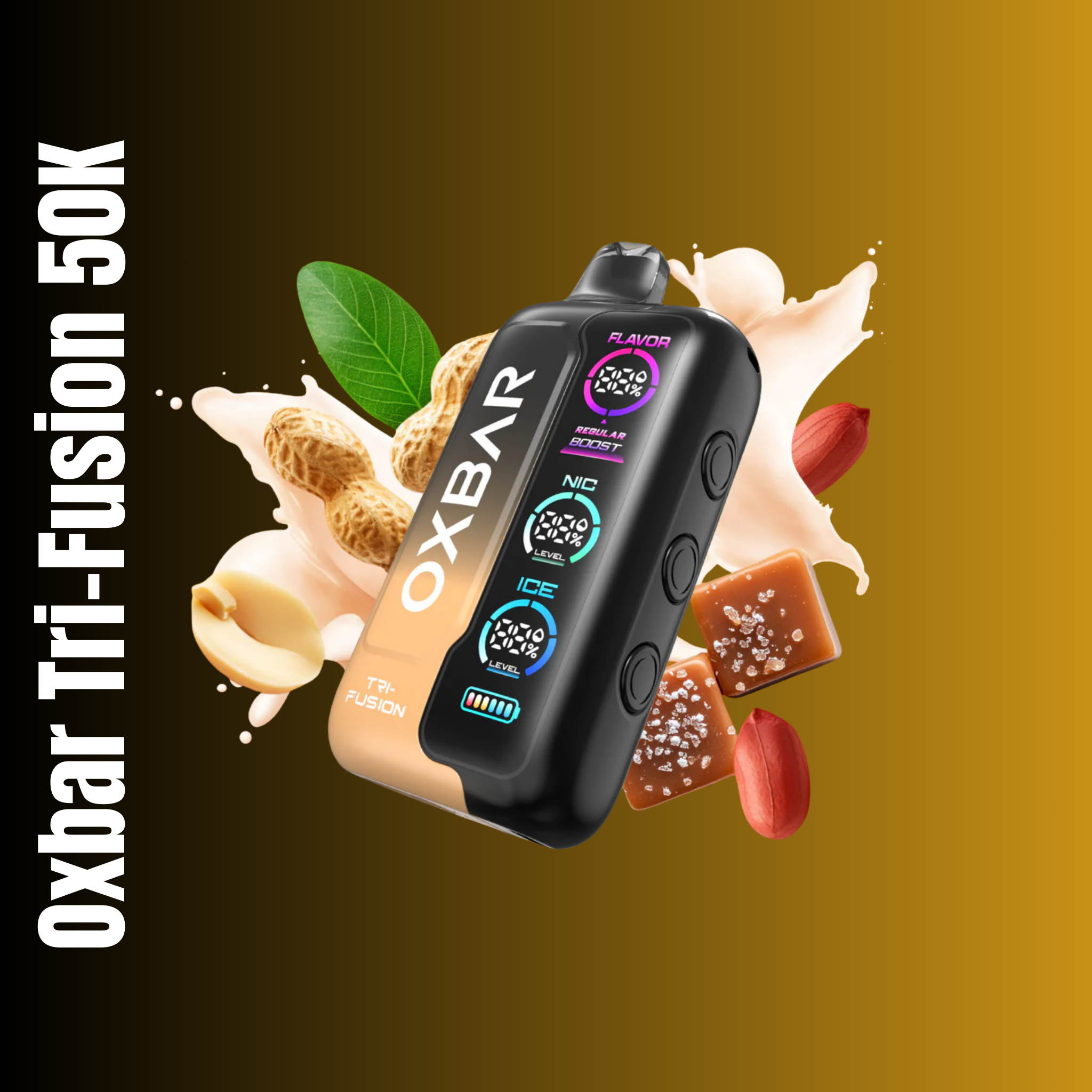 Oxbar Tri-Fusion 50K Peanut Butter 5% Nicotine