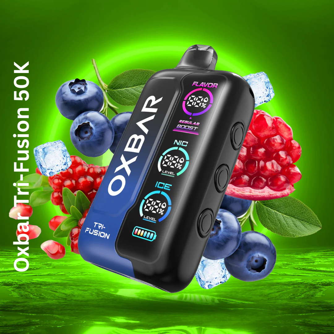 Oxbar Tri-Fusion 50K Pomegranate Blueberry Ice 5%