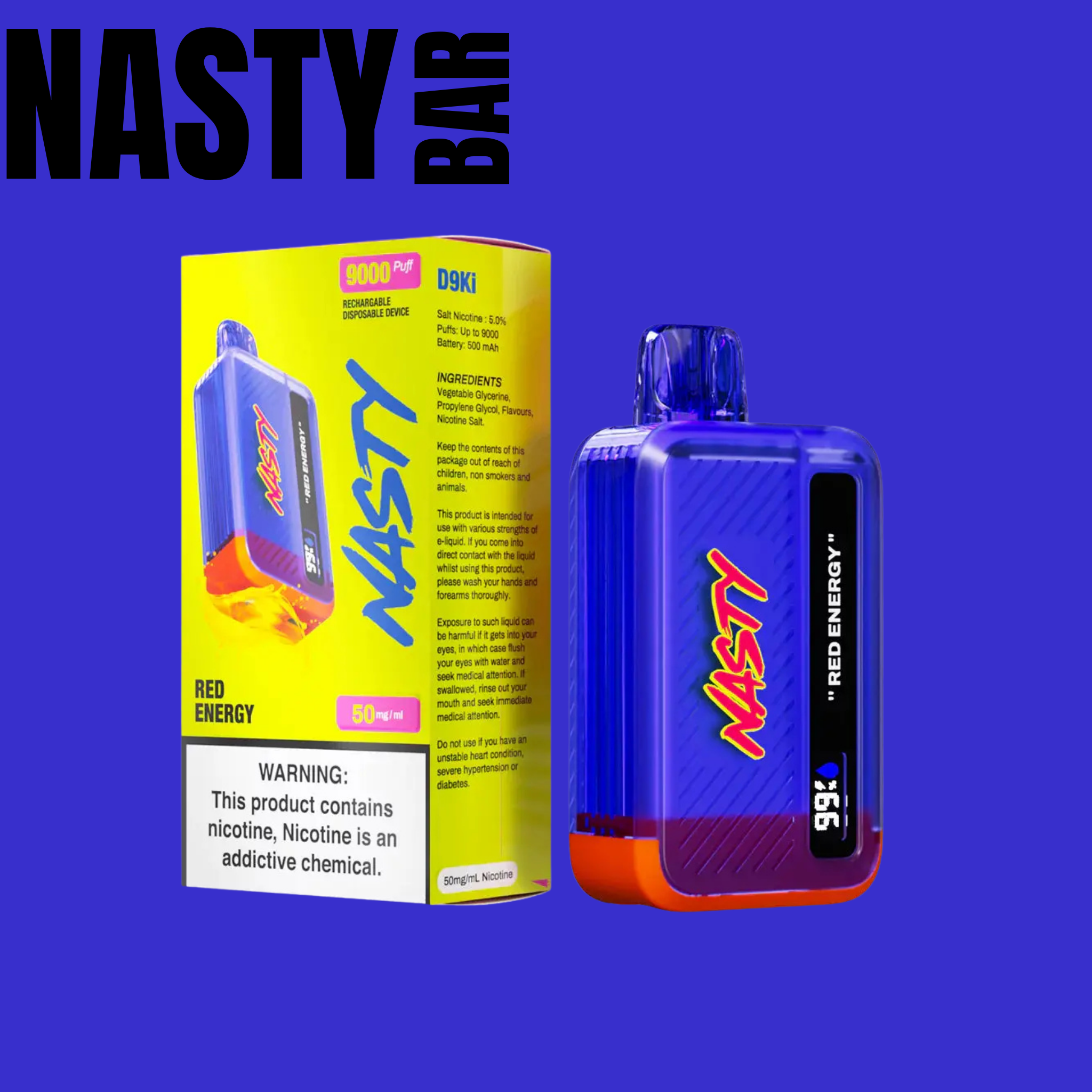 Nasty 9000 – Red Energy