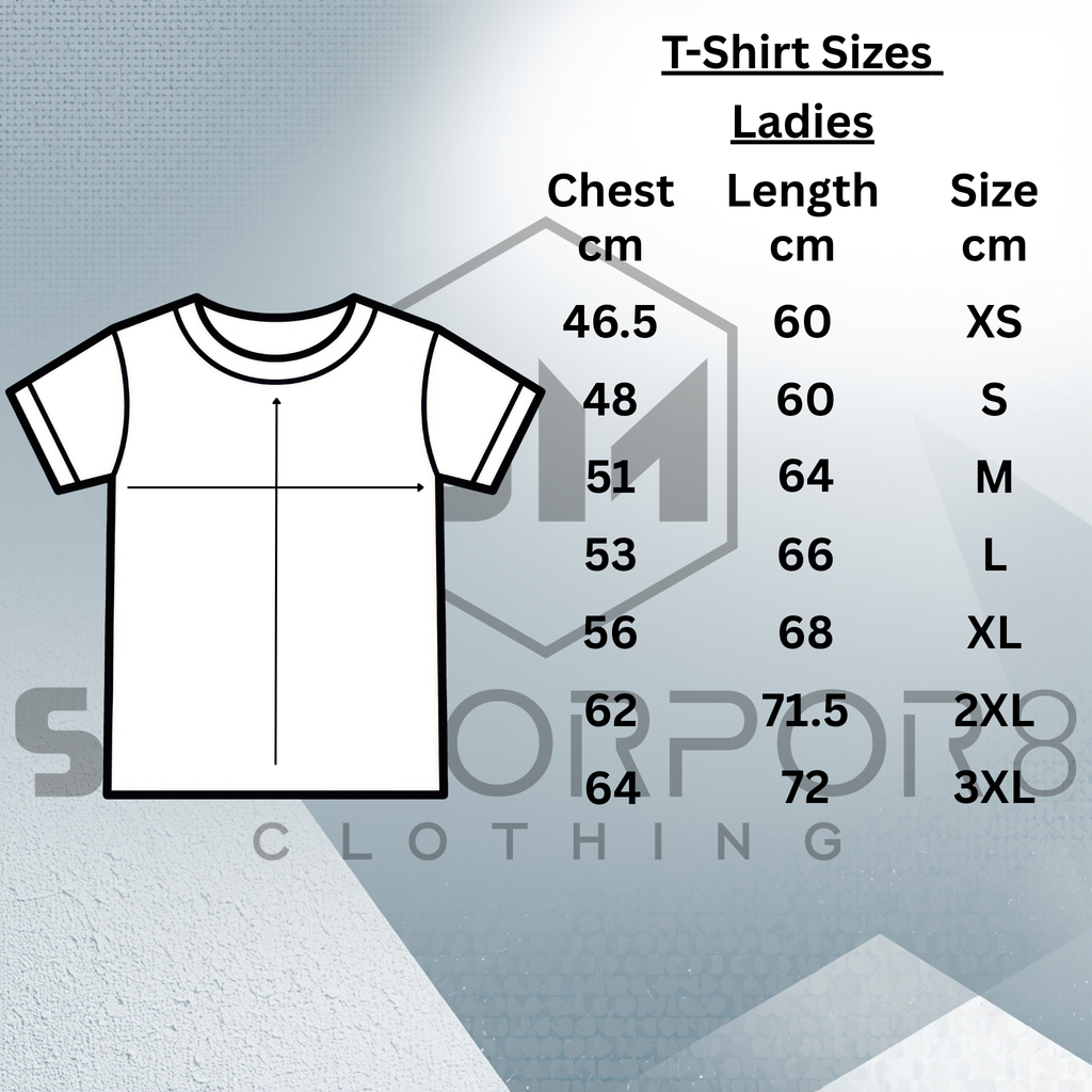 Ladies White T-Shirt - Red Cherry design